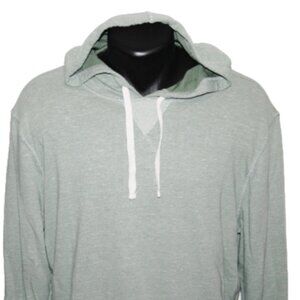 Sonoma Cotton Blend Kangaroo Pocket Heather Green Hoodie XL
